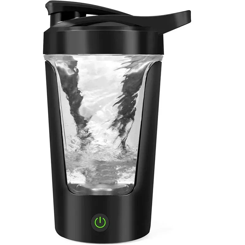 Gearlink™ Electric Shaker Bottle – 450ml Portable Protein & Drink Mixer (Battery Operated)