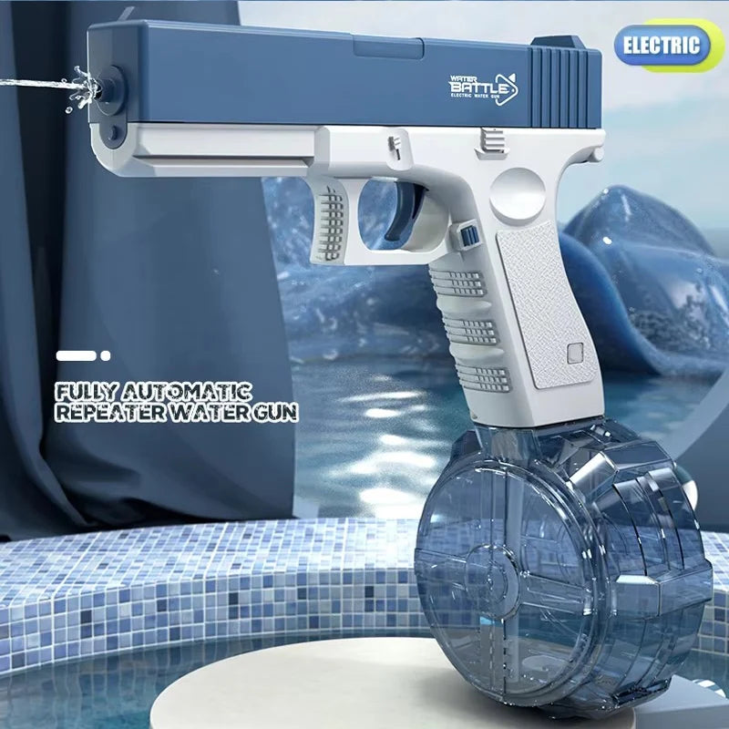 Gearlink™ Electric Water Gun – Rechargeable Automatic Burst Water Blaster for Kids & Teens