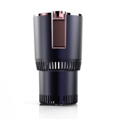 Smart Car 2-In-1 Cooling/Heating Cup Drinks Holder Home Fast Refrigeration Hot and Cold Mini Touch Screen Beverage Mug Drink Can