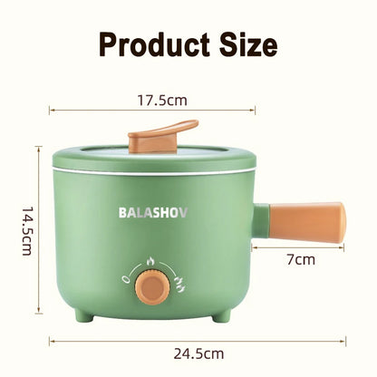 Gearlink™ Compact Multi-Cooker – Non-Stick Electric Pot for Rice, Soup & Stir Fry (110V/220V)