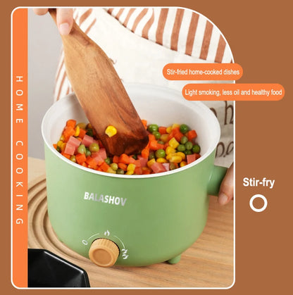 Gearlink™ Compact Multi-Cooker – Non-Stick Electric Pot for Rice, Soup & Stir Fry (110V/220V)