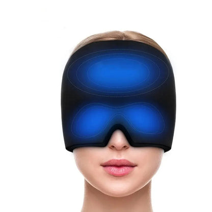 Gearlink™ Migraine Relief Cap – Hot & Cold Gel Ice Headgear for Headache & Stress Relief