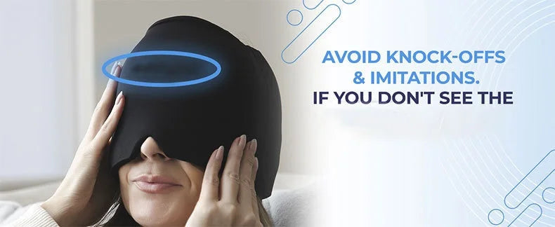 Gearlink™ Migraine Relief Cap – Hot & Cold Gel Ice Headgear for Headache & Stress Relief