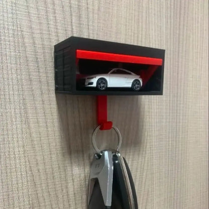 Gearlink™ Car Garage Key Holder – Wall-Mount Key Rack with Opening Door