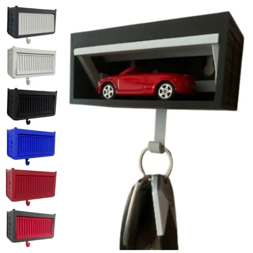 Gearlink™ Car Garage Key Holder – Wall-Mount Key Rack with Opening Door